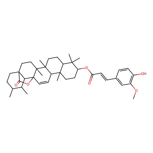 2D Structure of Tereticornate A