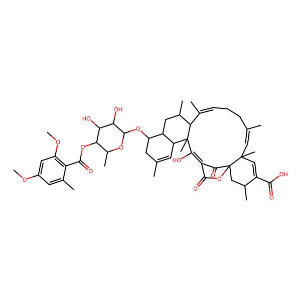2D Structure of Teromycin 2