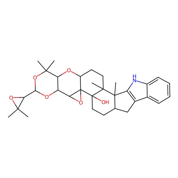 2D Structure of Terpendole A