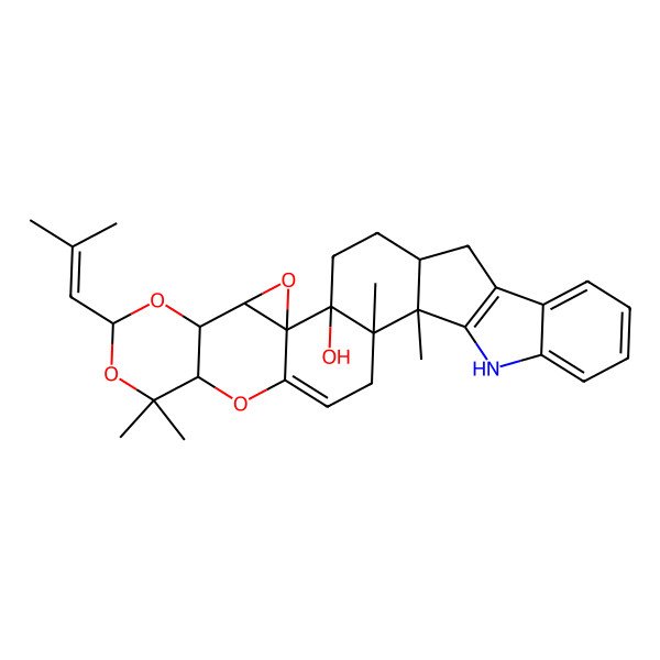 2D Structure of Terpendole K