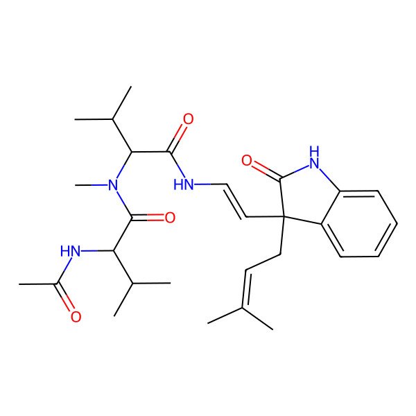 2D Structure of Terpeptin B