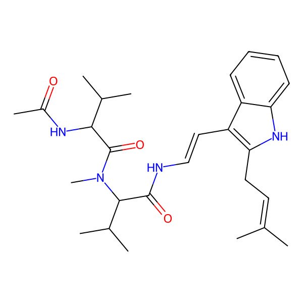 2D Structure of Terpeptin
