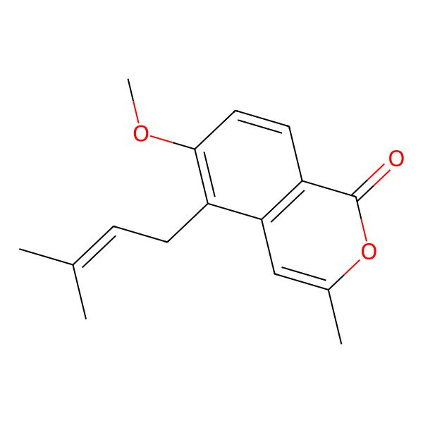 2D Structure of Terrecoumarin B