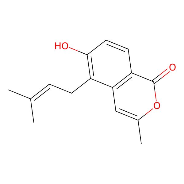 2D Structure of Terrecoumarin C