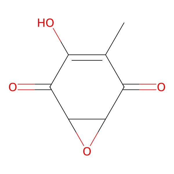 2D Structure of (+/-)-Terreic acid