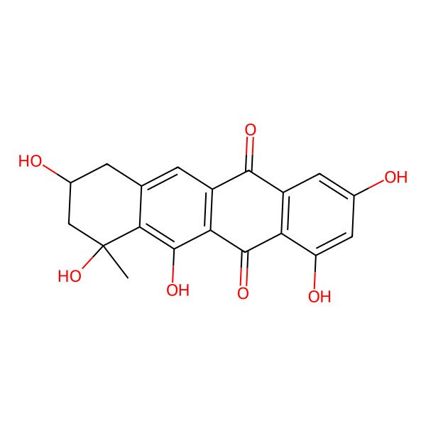 2D Structure of Tetracenomycin M