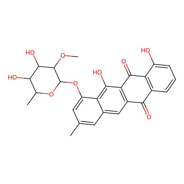 2D Structure of Tetracenoquinocin