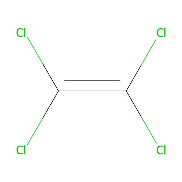 2D Structure of Tetrachloroethylene