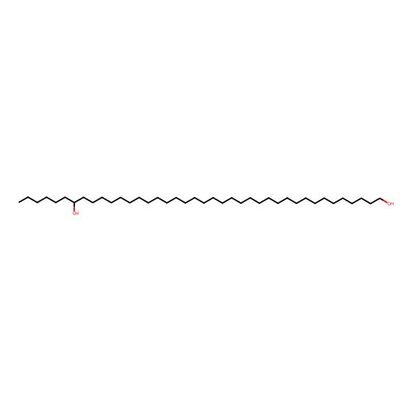 2D Structure of Tetracontane-1,34-diol