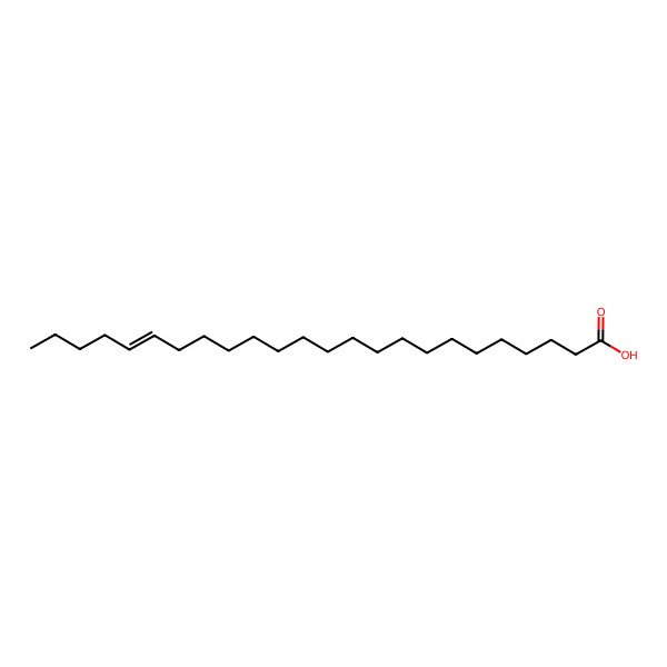 2D Structure of Tetracos-19-enoic acid
