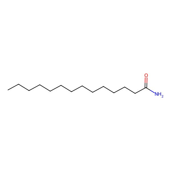 2D Structure of Tetradecanamide