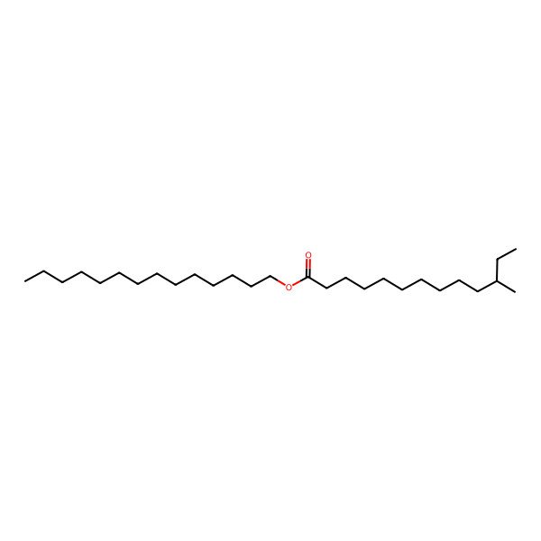2D Structure of Tetradecyl 11-methyltridecanoate