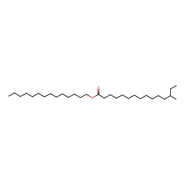 2D Structure of tetradecyl (13R)-13-methylpentadecanoate