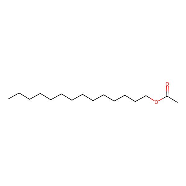 2D Structure of Tetradecyl acetate