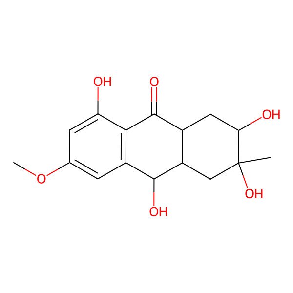 2D Structure of Tetrahydroaltersolanol B