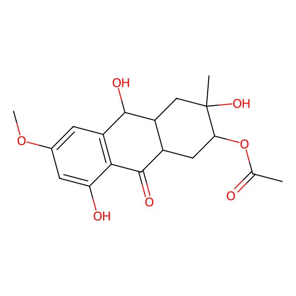 2D Structure of Tetrahydroaltersolanol F