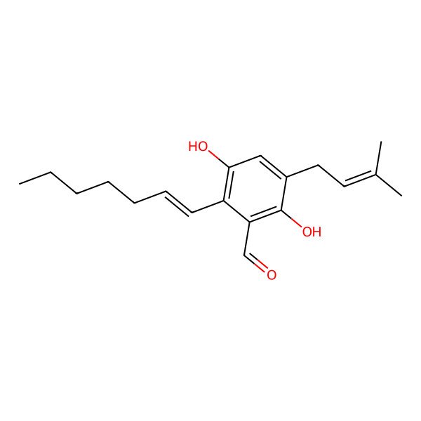 2D Structure of Tetrahydroauroglaucin