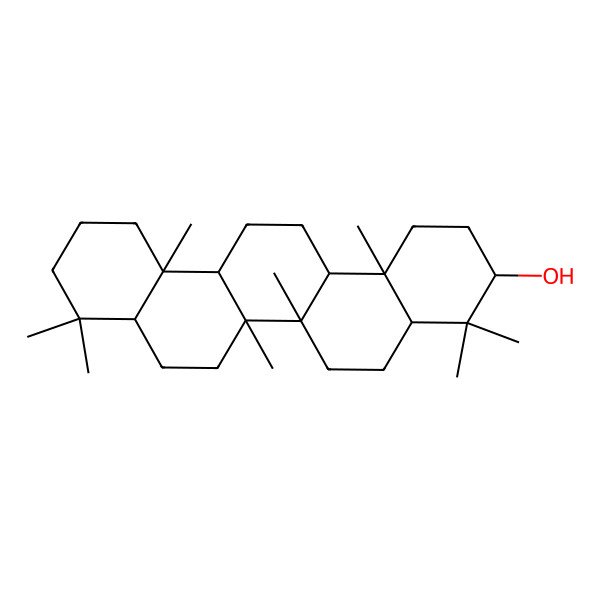 2D Structure of Tetrahymanol