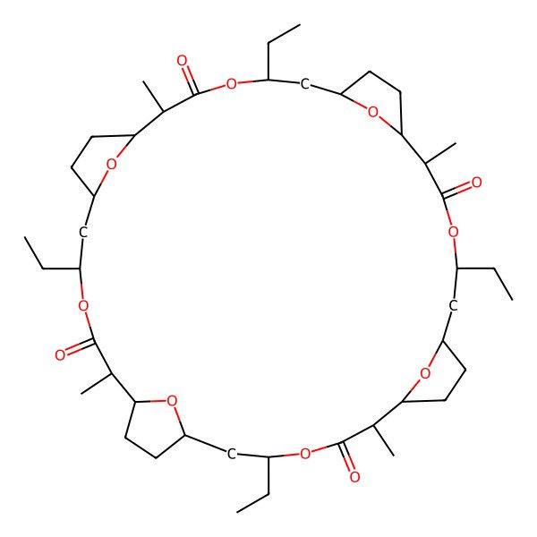 2D Structure of Tetranactin