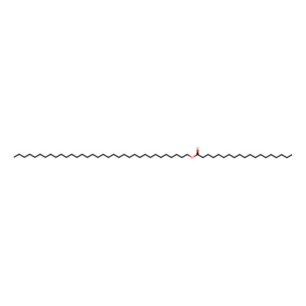 2D Structure of Tetratriacontanyl nonadecanoate 2D Structure of Tetratriacontanyl nonadecanoate