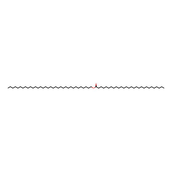 2D Structure of Tetratriacontanyl octacosanoate