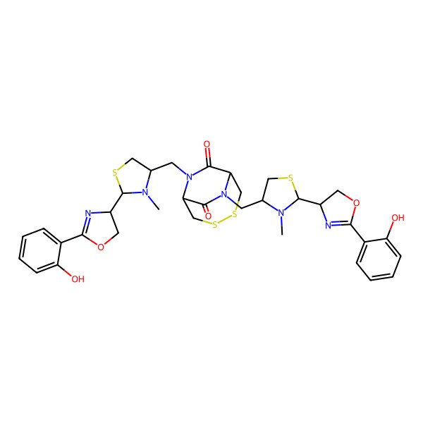 2D Structure of Tetroazolemycin B