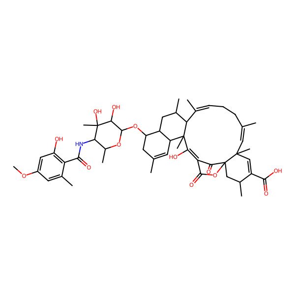 2D Structure of Tetromycin 1