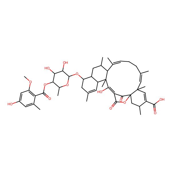 2D Structure of Tetromycin 4