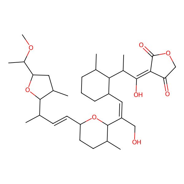 2D Structure of Tetronasin