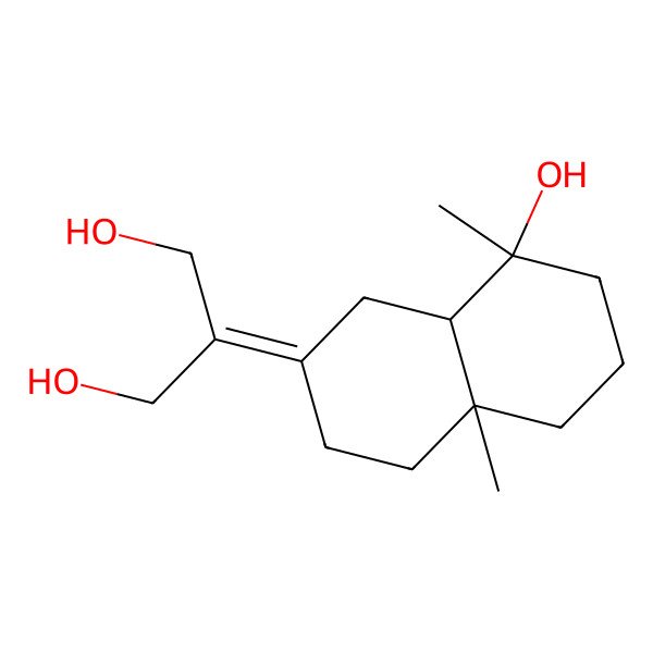 2D Structure of Teucdiol D