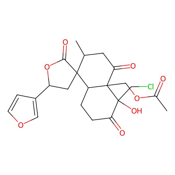 2D Structure of Teucrium africanum TA-1