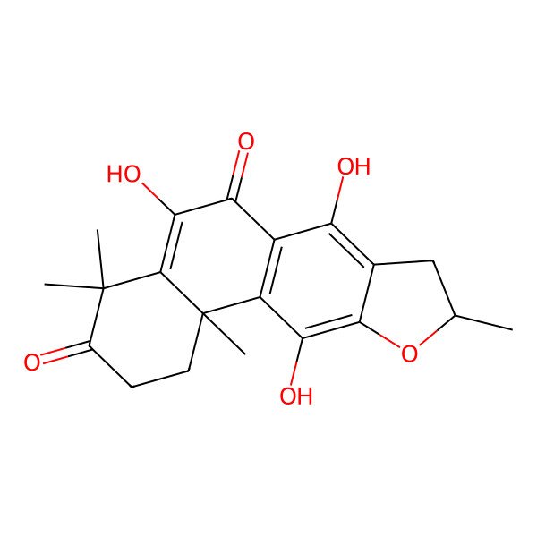 2D Structure of Teuvincenone A 2D Structure of Teuvincenone A