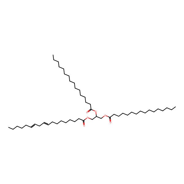 2D Structure of TG(16:0/16:0/18:2(9Z,12Z))[iso3]