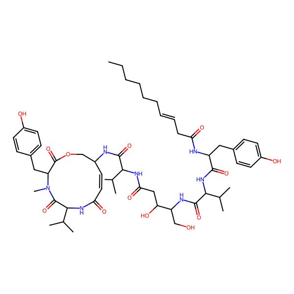 2D Structure of Thalassospiramide A1