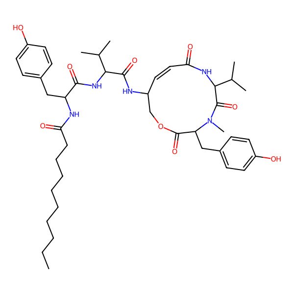 2D Structure of Thalassospiramide C1
