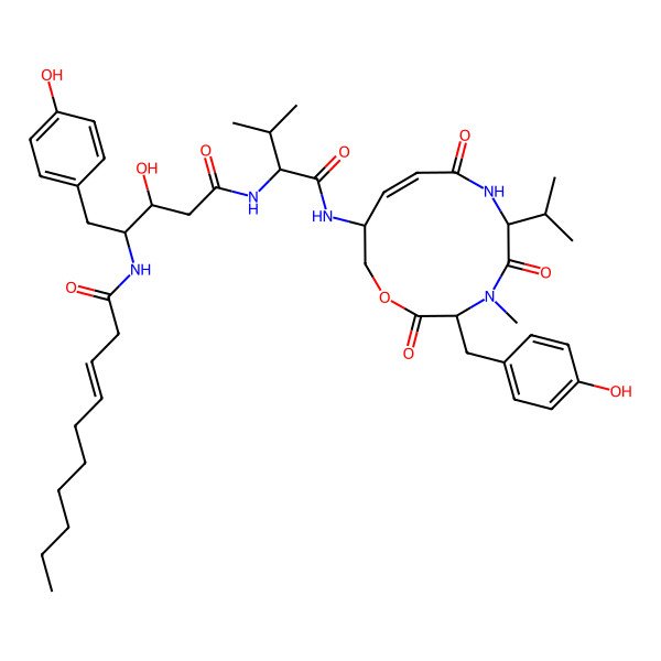 2D Structure of Thalassospiramide D1