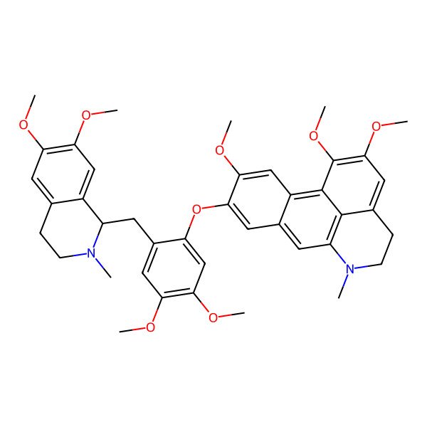 2D Structure of Thalictrucarpine