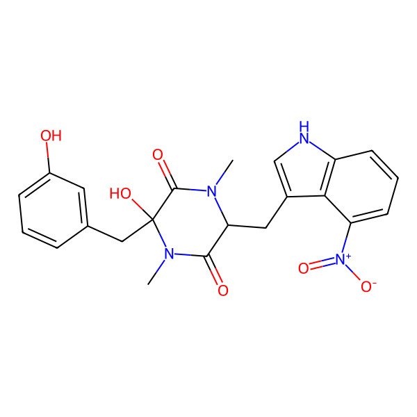2D Structure of Thaxtomine A