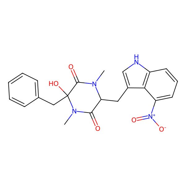 2D Structure of Thaxtomin B