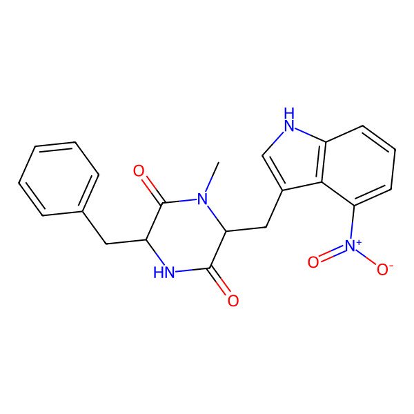 2D Structure of Thaxtomin C