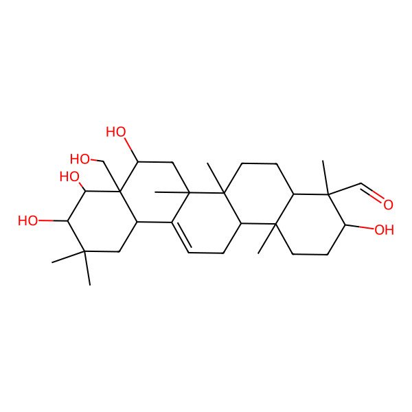 2D Structure of Theasapogenol E 2D Structure of Theasapogenol E