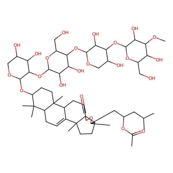 2D Structure of Thelenotoside B
