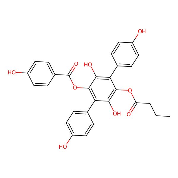 2D Structure of Thelephantin A