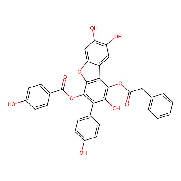 2D Structure of Thelephantin H