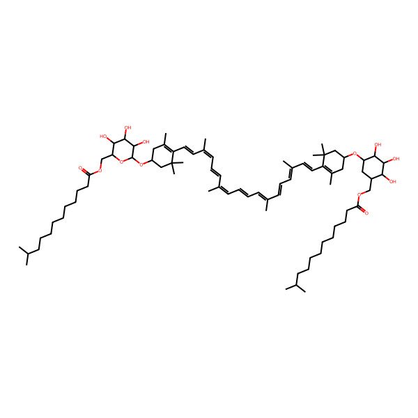 2D Structure of Thermobiszeaxanthin Z2-13-13