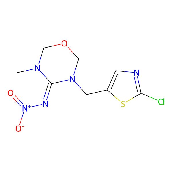 2D Structure of Thiamethoxam
