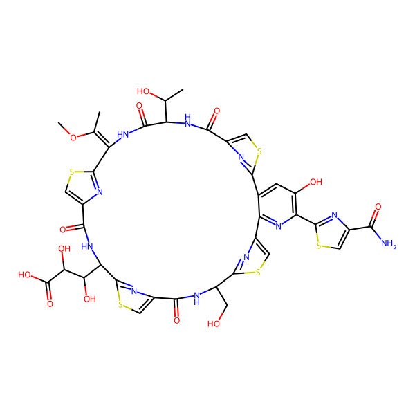 2D Structure of Thiazomycin E3