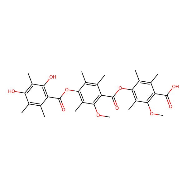 2D Structure of Thielavin C
