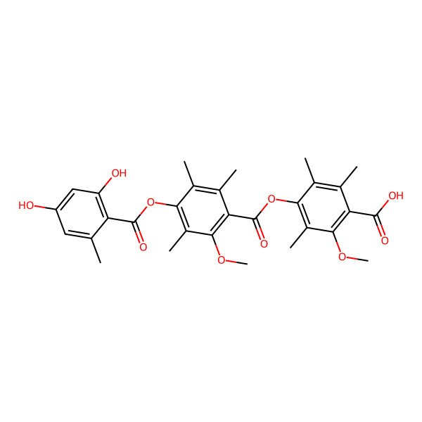 2D Structure of Thielavin D
