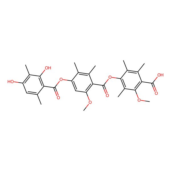 2D Structure of Thielavin G